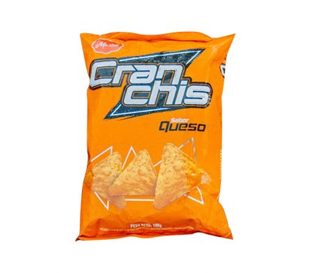 SNACK CRANCHIS SABOR QUESO 250GR (10)