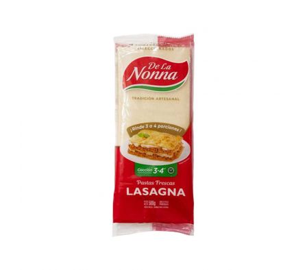 TAPA P/ LASAÑA DE LA NONNA X 500 GR