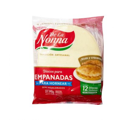 DISCO P/ EMPANADA DE LA NONNA HORNO MEDIANO