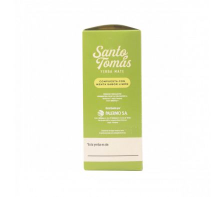 YERBA MATE SANTO TOMAS MENTA Y LIMÓN X 500G (12)