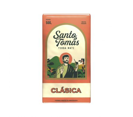 YERBA MATE SANTO TOMAS CLÁSICA X 500G PAPEL (10)