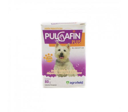 JABON P/ANIM. PULGAFIN PLUS 80GR