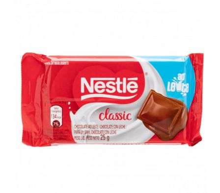TABLETA CLASSIC CHOC/LECHE 25GR (22)