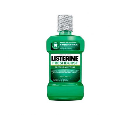 ENJ. BUCAL LISTERINE FRESH BURST 250 CC