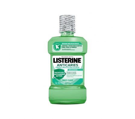 ENJ/BUCAL LISTERINE ZERO ALCOHOL 250ML (12)