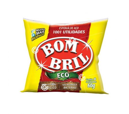 LANA DE ACERO BOMBRIL 8UND(140)