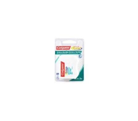 HILO DENTAL COLGATE TOTAL FLUOR Y MENTA 25