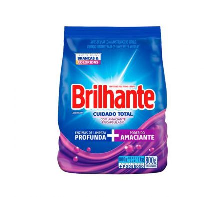 JABON EN POLVO BRILHANTE LIMP.800GR (16)