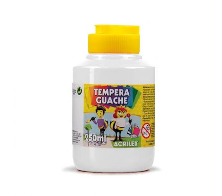 TEMPERAS ACRILEX X 250 BLANCO