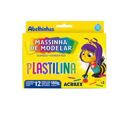PLASTILINA ACRLIEX X  12