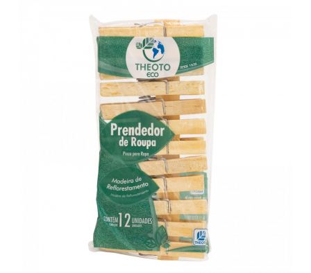 PINZA P/ROPA THEOTO MADERA (50)
