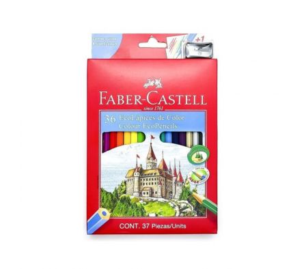 LAPIZ DE COLOR FABER ECOLAPIZ X 36UND (4)