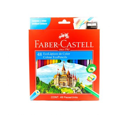 LAPIZ DE COLOR FABER ECOLAPIZ X 48UND (3)