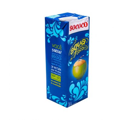AGUA DE COCO SOCOCO 1 LTS (12)