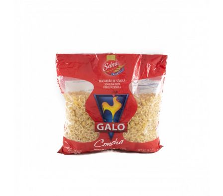 FIDEO GALO DE SEMOLA CONCHA 500 GR (20)