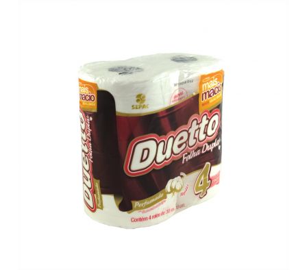 PAPEL HIG. DUETTO PERFUM. DH X 4UN