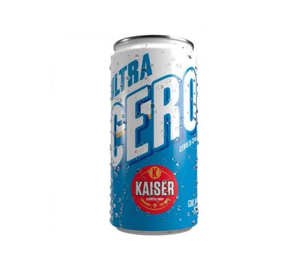 CERVEZA LATA KAISER ULTRA CERO X 269ML (12)