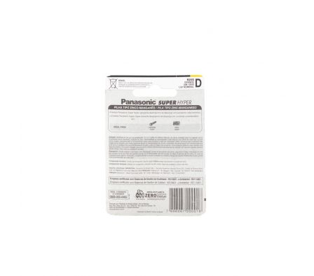PILA PANASONIC GRANDE SUPER D2 BLISTER 1X2 (64)