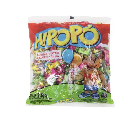 CARAMELO MASTICABLE HIPOPO X 500GR (24)