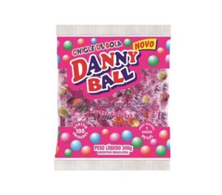 CHICLE DANNY BALL TUTI FRUTI X 12 X 300GR (12)