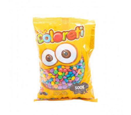 GOLOSINA DE CHOCOLATE COLORETI JAZZAM X 500GR (10)