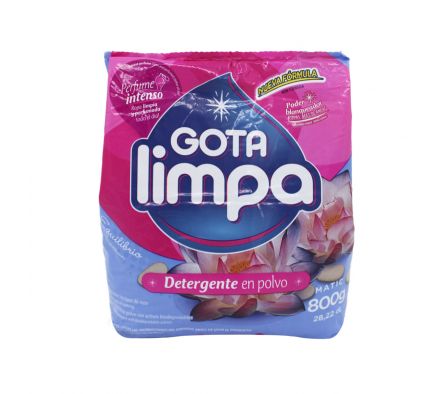 JABON EN POLVO GOTA LIMPA EQUILIBRIO X 800GR (20)