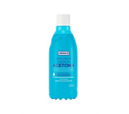 QUITA ESMALTE FARMAX DE ACETONA 200ML (12)
