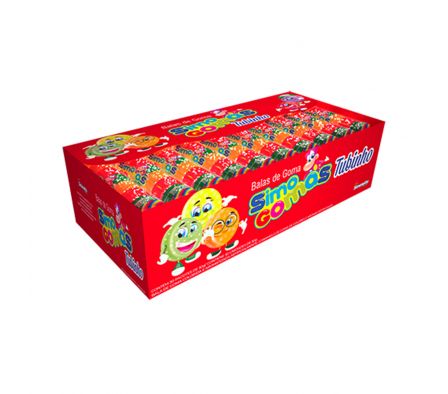 GOMA TUBO SIMONETTO FRUTAS 30 X 28 GR (12)