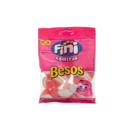GELATINAS FINI BESOS FRESA 80 GR (12)