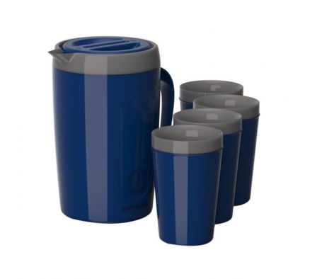 KIT JARRA CARIBE AZUL UNITERMI X 2 LT (6)