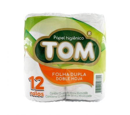 PAPEL HIGIENICO TOM D/H 12 X 20M (6)