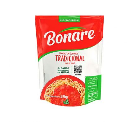 SALSA DE TOMATE BONARE SACHET X 1.7KG (6)