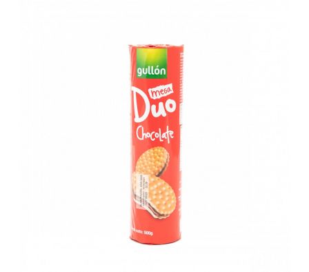 GALLETITA RELL/CHOCO GULLON MEGA DUO 500GR (20)