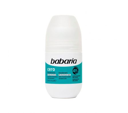 DESOD. ROLLON BABARIA CERO 48H 50 ML
